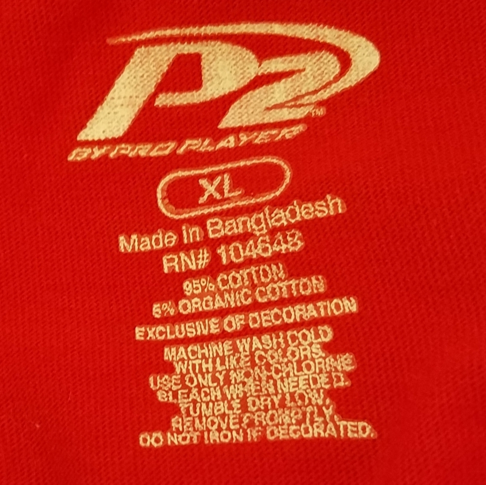Men's University of Nebraska Huskers Tee Shirt - Picture 3 of 3